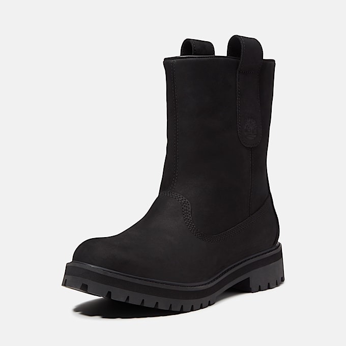 Halbhoher Timberland Heritage PullOn Boot fr Herren in Schwarz TBL Schwarz ALT9