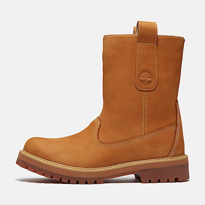 Halbhoher Timberland Heritage PullOn Boot fr Herren in Gelb TBL Gelb ALT8
