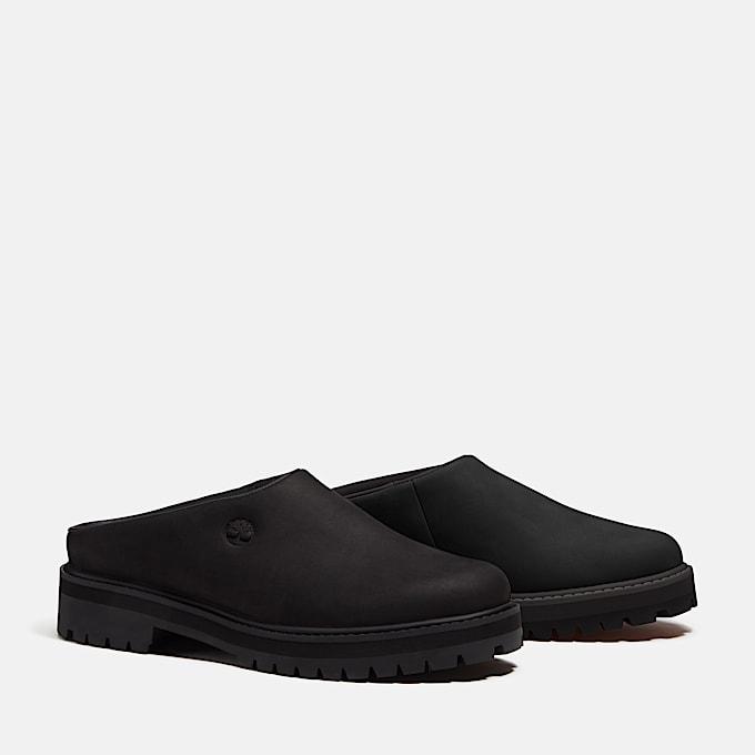 Timberland Heritage Clog fr Herren in Schwarz TBL Schwarz ALT4