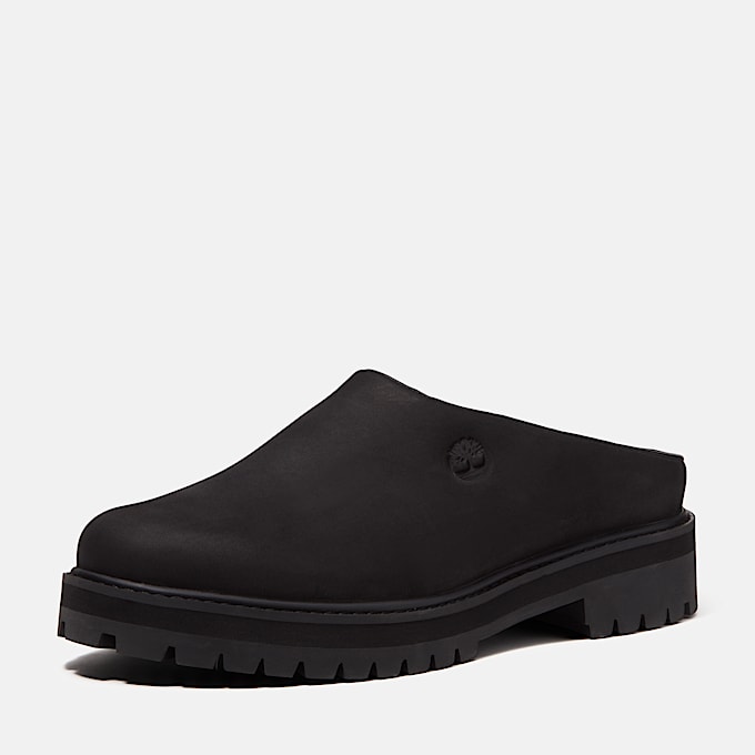 Timberland Heritage Clog fr Herren in Schwarz TBL Schwarz ALT9