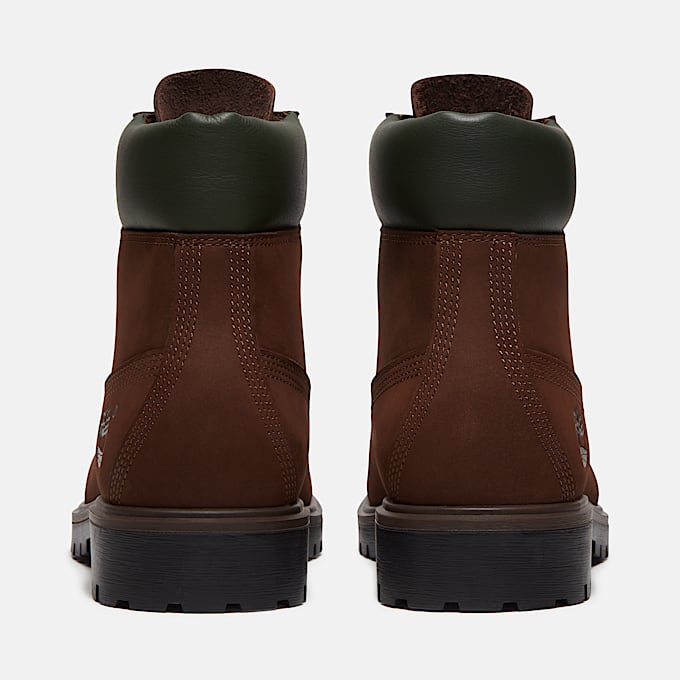 Wasserdichter Timberland 25 6Inch Boot fr Herren in Dunkelbraun TBL Braun ALT5