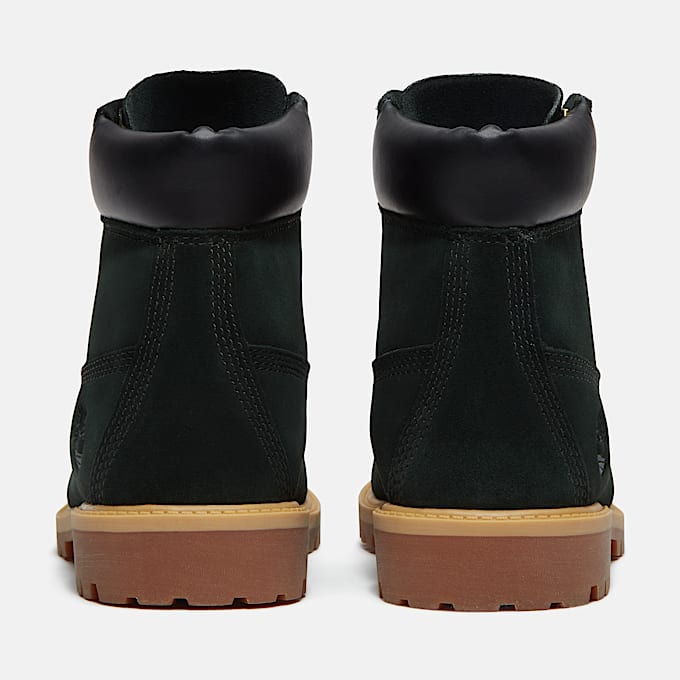 Wasserdichter Timberland Premium 6Inch Boot fr Kinder in Dunkelgrn TBL Grn ALT5