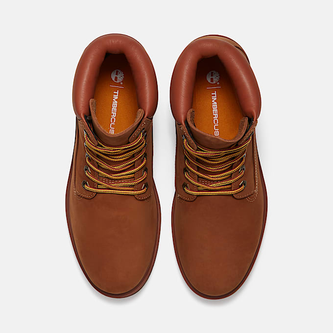 Wasserdichter Timberland 25 6Inch Boot fr Herren in Braun TBL Braun ALT2