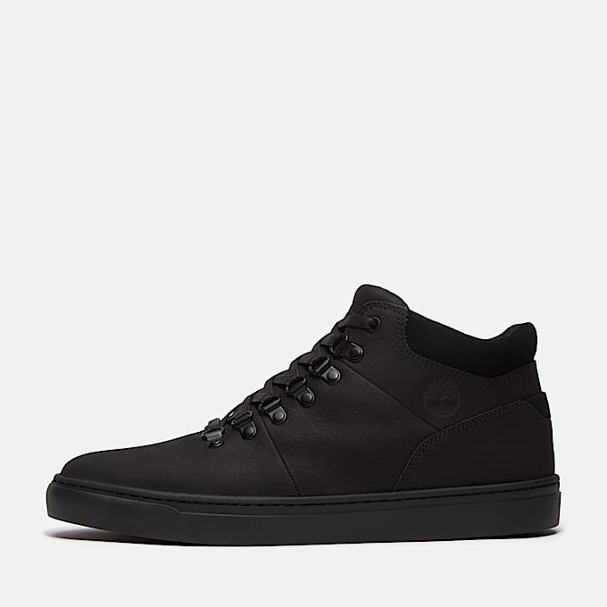 Halbhoher Lisbon Hill Sneaker fr Herren in Schwarz TBL Schwarz ALT8