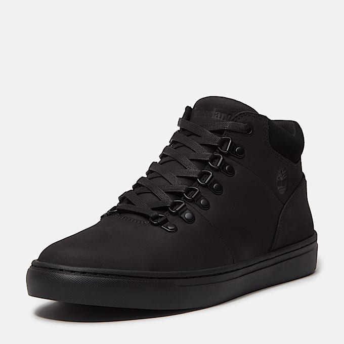 Halbhoher Lisbon Hill Sneaker fr Herren in Schwarz TBL Schwarz ALT9