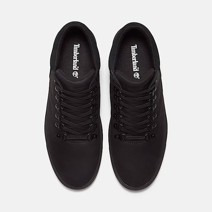 Halbhoher Lisbon Hill Sneaker fr Herren in Schwarz TBL Schwarz ALT2