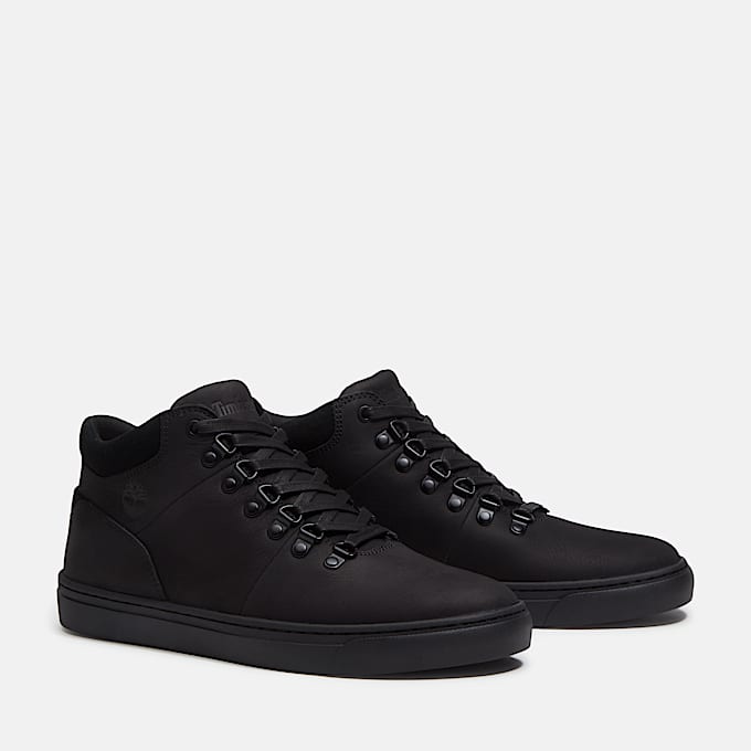Halbhoher Lisbon Hill Sneaker fr Herren in Schwarz TBL Schwarz ALT4