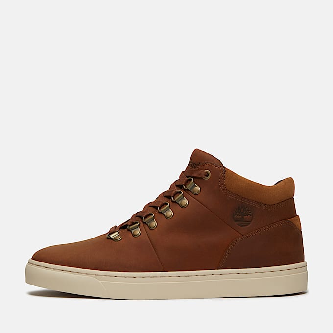 Halbhoher Lisbon Hill Sneaker fr Herren in Braun TBL Braun ALT8