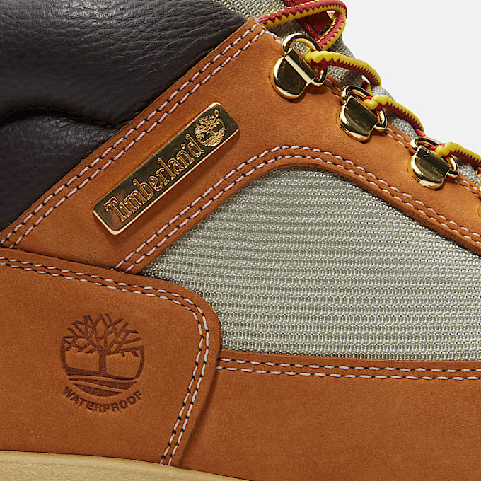 berarbeiteter wasserdichter Field Boot fr Herren in Gelb TBL Gelb ALT7