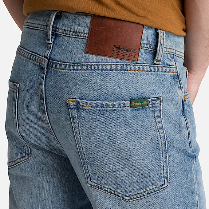 Gerade DenimHose fr Herren in Hellblau TBL Blau ALT3