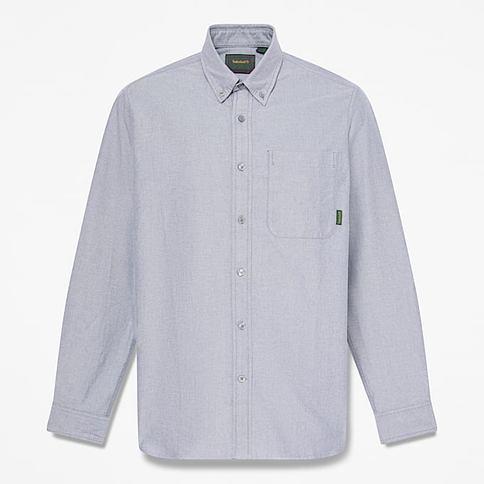 Lake Warner Oxfordhemd fr Herren in Dunkelblau TBL Blau HERO