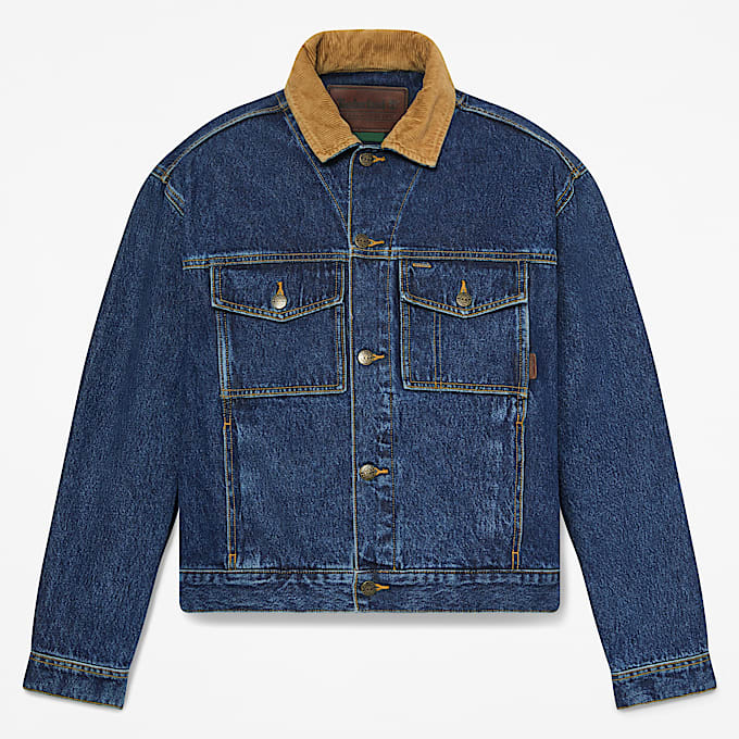 JeansTruckerjacke fr Herren in Dunkelblau TBL Blau HERO