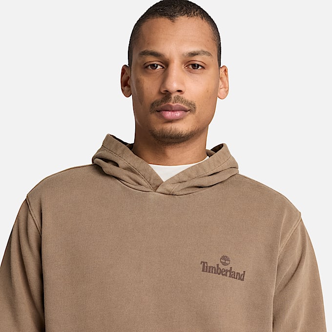 Stckgefrbter South Cabot Hoodie fr Herren in Braun TBL Braun ALT3