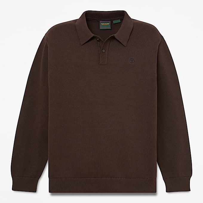 Williams River Polopullover aus Baumwolle fr Herren in Dunkelbraun TBL Braun HERO