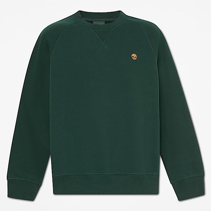 Exeter River Sweatshirt mit Rundhalsausschnitt fr Herren in Dunkelgrn TBL Grn HERO