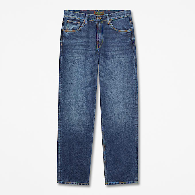 Lssige DenimHose fr Herren in Dunkelblau TBL Blau HERO