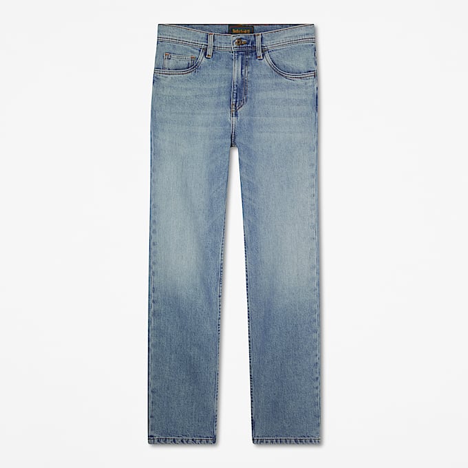 Gerade DenimHose fr Herren in Hellblau TBL Blau HERO