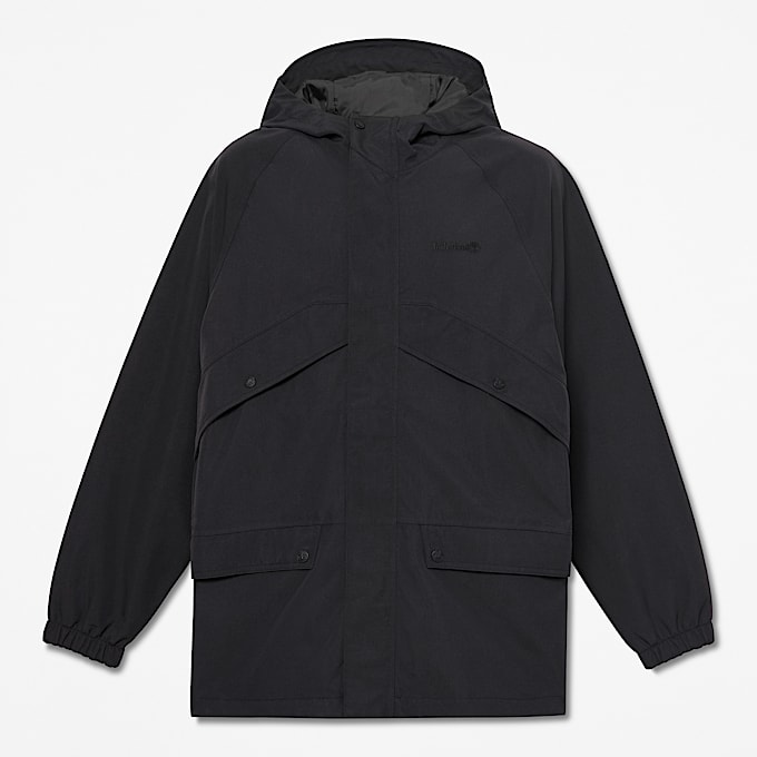 Weatherline Archivinspirierter Parka fr Herren in Schwarz TBL Schwarz HERO