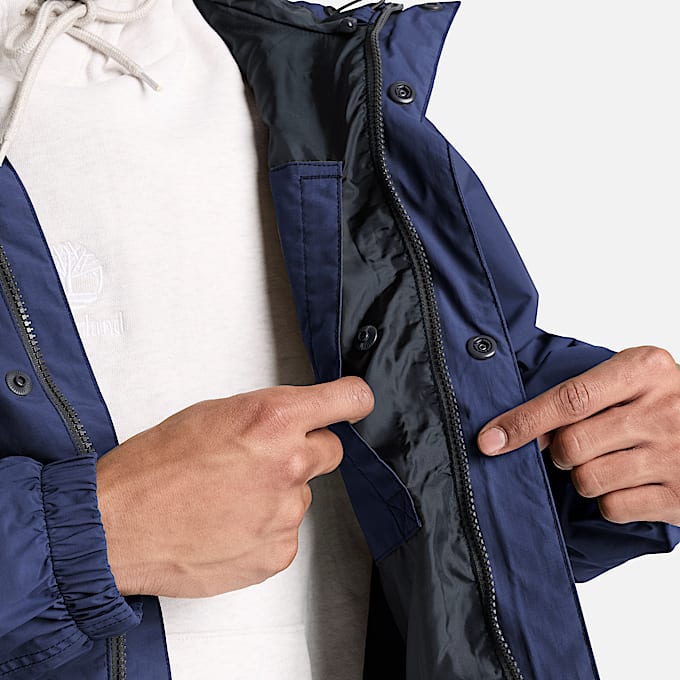 Wasserdichte Weatherline ShellJacke fr Herren in Dunkelblau TBL Blau ALT3