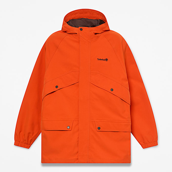 Weatherline Archivinspirierter Parka fr Herren in Orange TBL Orange HERO