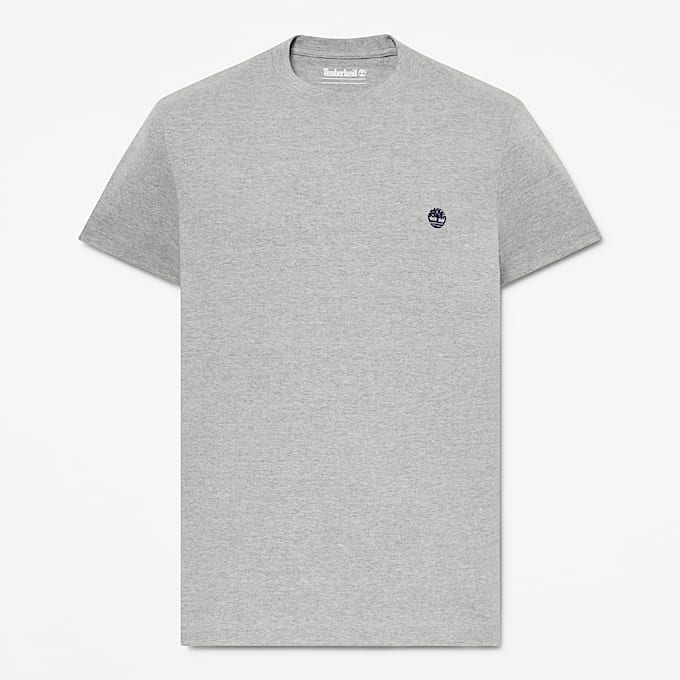 Dunstan River KurzarmTShirt mit schmaler Passform fr Herren in Grau TBL Grau HERO