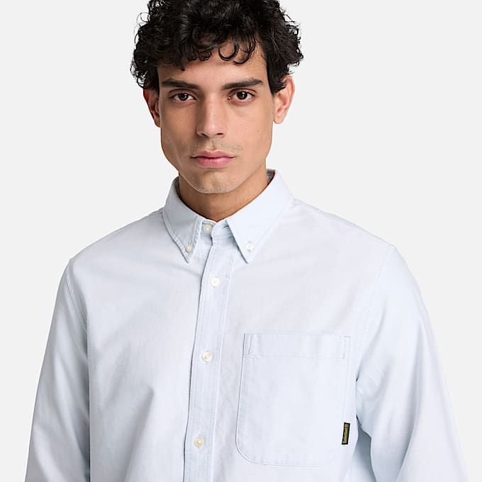 Lake Warner Oxfordhemd fr Herren in Blau TBL Blau ALT3