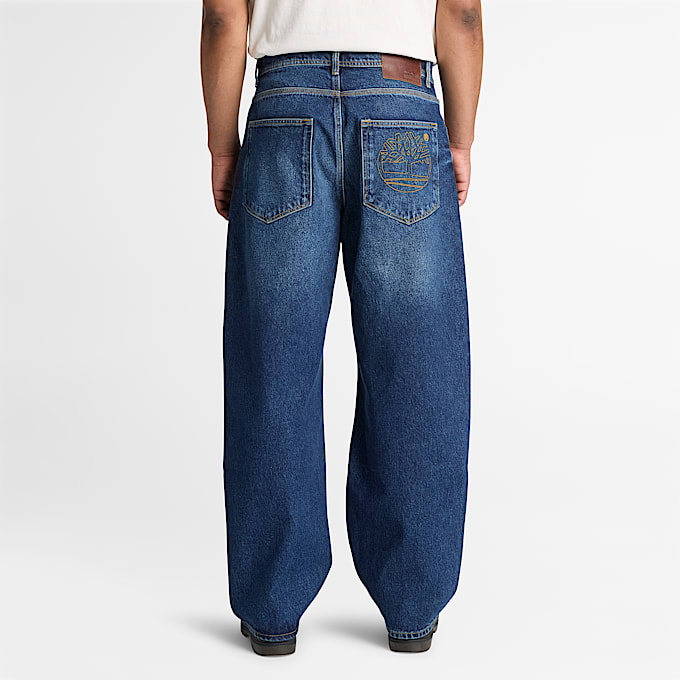 DenimBaggyhose fr Herren in Dunkelblau TBL Blau ALT8