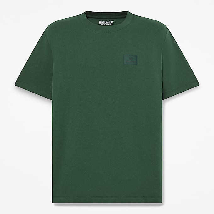 KurzarmTShirt mit Silikonaufnher fr Herren in Dunkelgrn TBL Grn HERO