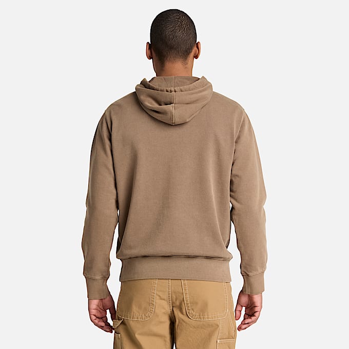 Stckgefrbter South Cabot Hoodie fr Herren in Braun TBL Braun ALT8