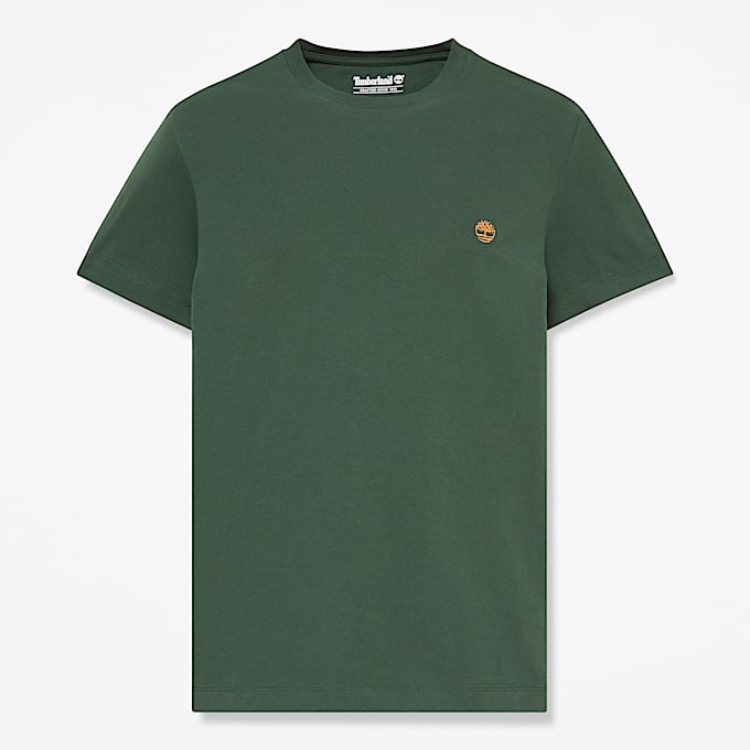 Dunstan River KurzarmTShirt mit schmaler Passform fr Herren in Dunkelgrn TBL Grn HERO