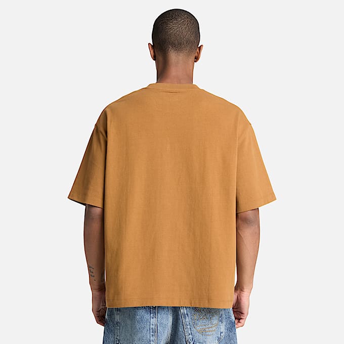 Rugged Boot KurzarmTShirt fr Herren in Dunkelgelb TBL Gelb ALT8