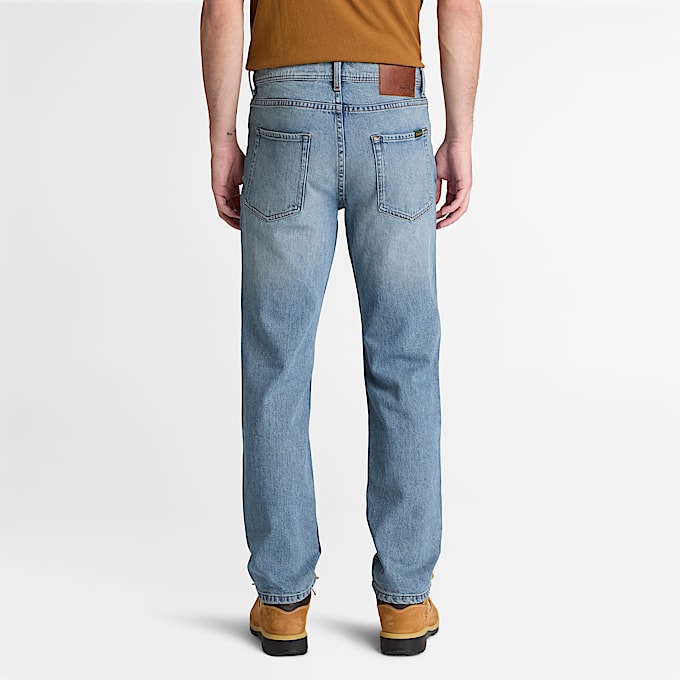 Gerade DenimHose fr Herren in Hellblau TBL Blau ALT8