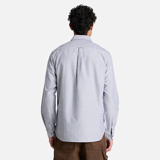 Lake Warner Oxfordhemd fr Herren in Dunkelblau TBL Blau ALT8