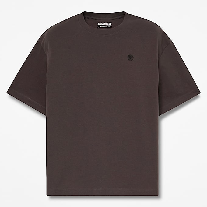 Dunstan River KurzarmTShirt mit lockerer Passform fr Herren in Schwarz TBL Schwarz HERO