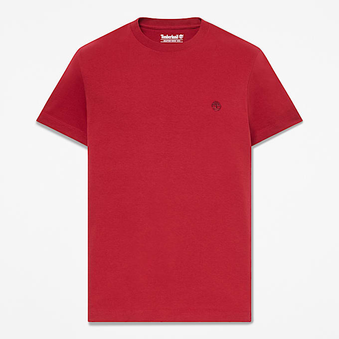 Dunstan River KurzarmTShirt mit schmaler Passform fr Herren in Rot TBL Rot HERO