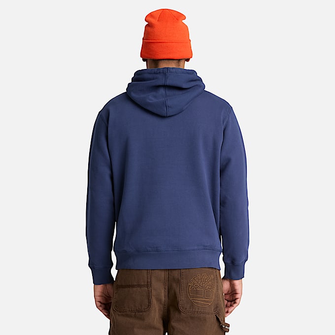 Hoodie mit Established 1973Logostickerei fr Herren in Dunkelblau TBL Blau ALT8