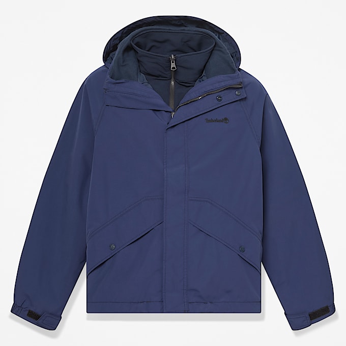 Wasserdichte 3in1Jacke fr Herren in Dunkelblau TBL Blau HERO