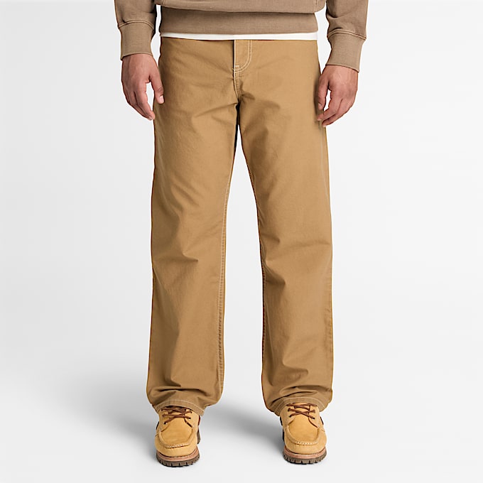 Rindge Canvas CarpenterHose fr Herren in Braun TBL Braun ALT1
