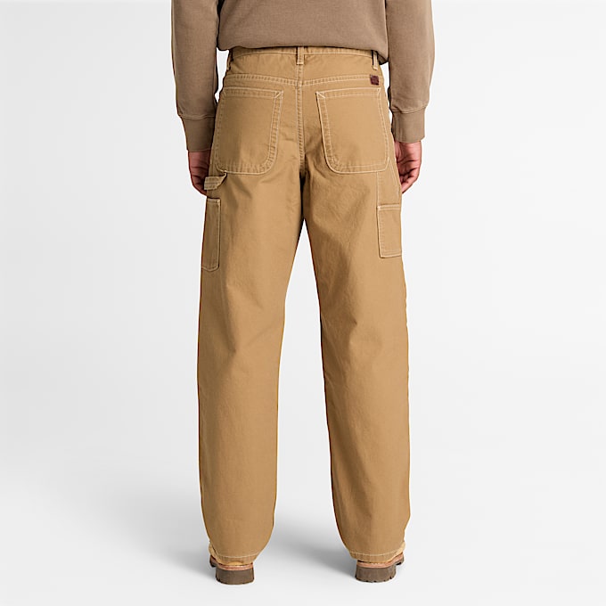 Rindge Canvas CarpenterHose fr Herren in Braun TBL Braun ALT8