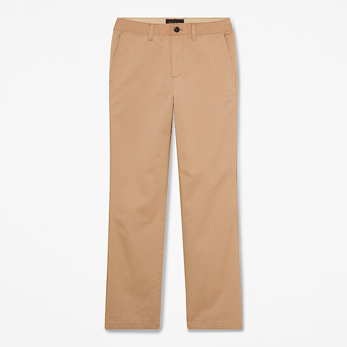 Claremont Chinohose aus Twill mit geradem Bein fr Herren in Hellbraun TBL Braun HERO