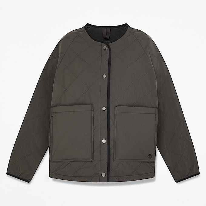 Wasserabweisende Steppjacke fr Damen in Schwarz TBL Schwarz HERO