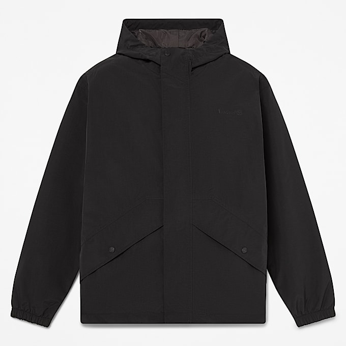Wasserdichte Weatherline ShellJacke fr Herren in Schwarz TBL Schwarz HERO