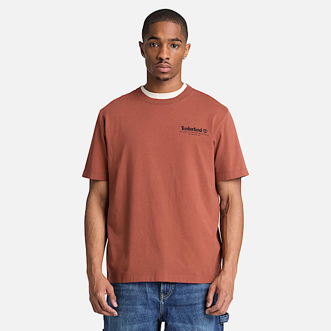Bootmakers KurzarmTShirt mit Grafik fr Herren in Braun TBL Braun ALT1