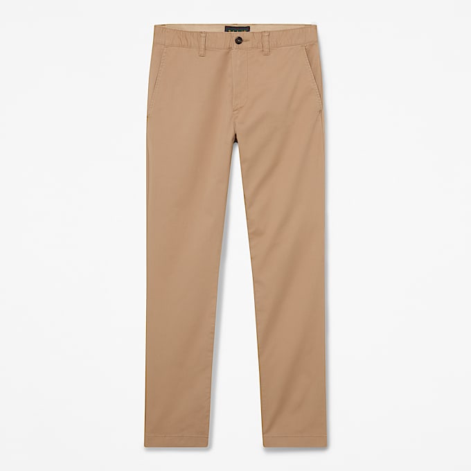 Claremont Chinohose aus Twill mit schmalem Bein fr Herren in Hellbraun TBL Braun HERO