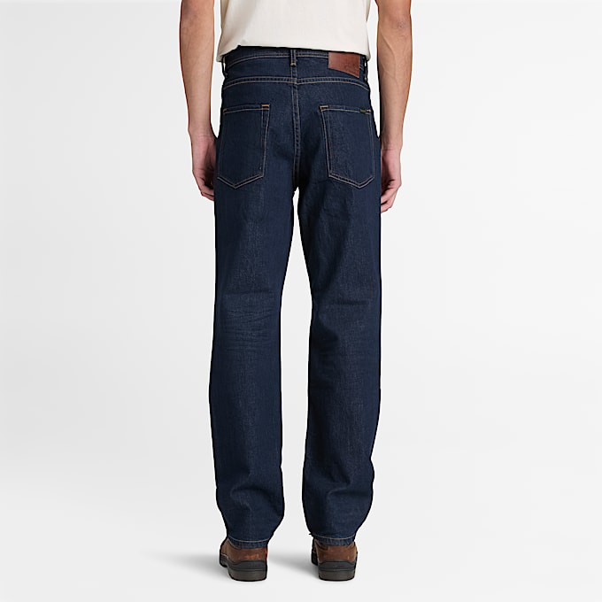 Gerade DenimHose fr Herren in Dunkelblau TBL Blau ALT8