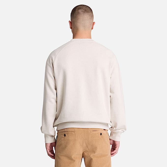 Exeter River Sweatshirt mit Rundhalsausschnitt fr Herren in Hellbeige TBL Beige ALT8