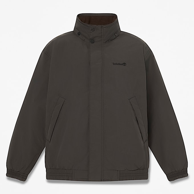 Wasserdichte isolierte Bomberjacke fr Herren in Schwarz TBL Schwarz HERO