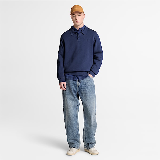 Williams River Polopullover aus Baumwolle fr Herren in Dunkelblau TBL Blau ALT2
