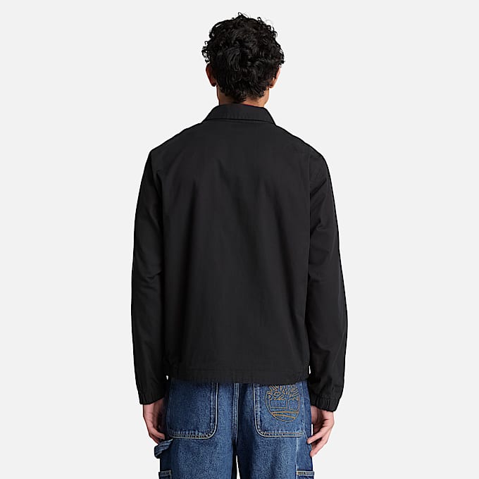 Stratham Bomberjacke aus Baumwolle fr Herren in Schwarz TBL Schwarz ALT8