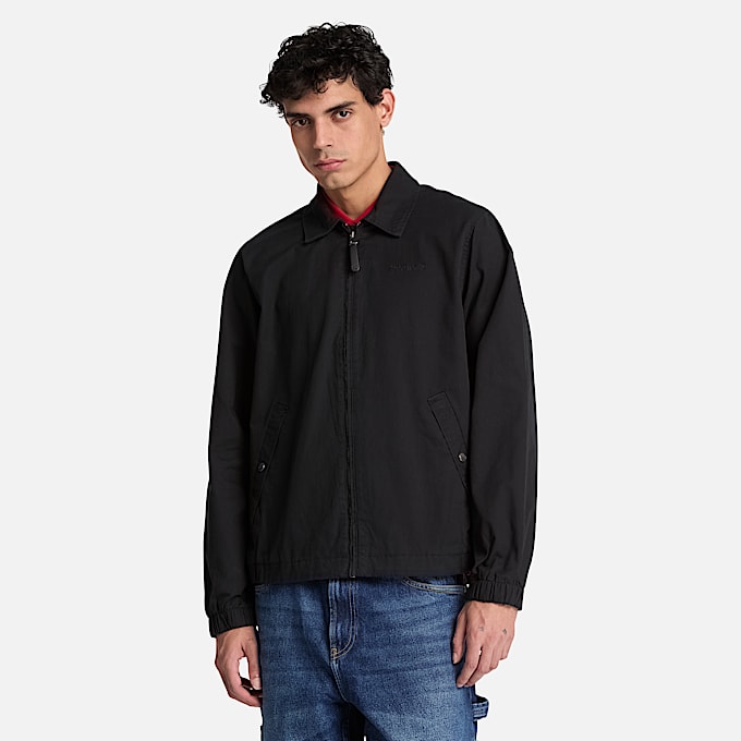 Stratham Bomberjacke aus Baumwolle fr Herren in Schwarz TBL Schwarz ALT1